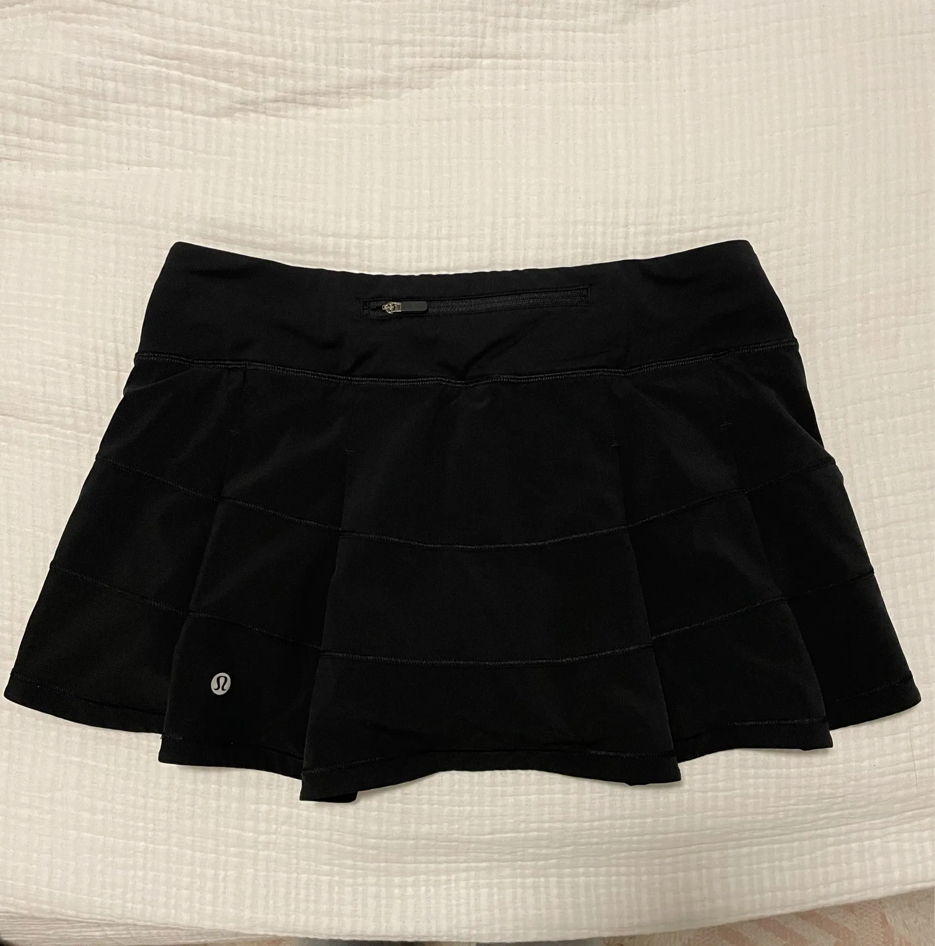 Black Tennis Skirt - Image 2