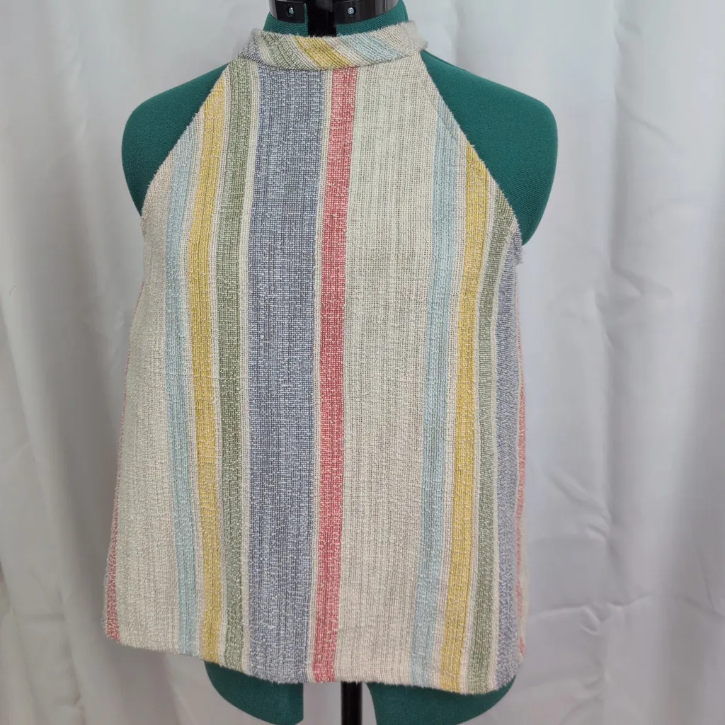 Ladies' W5 Vertical Stripe Sleeveless Top large - Image 5