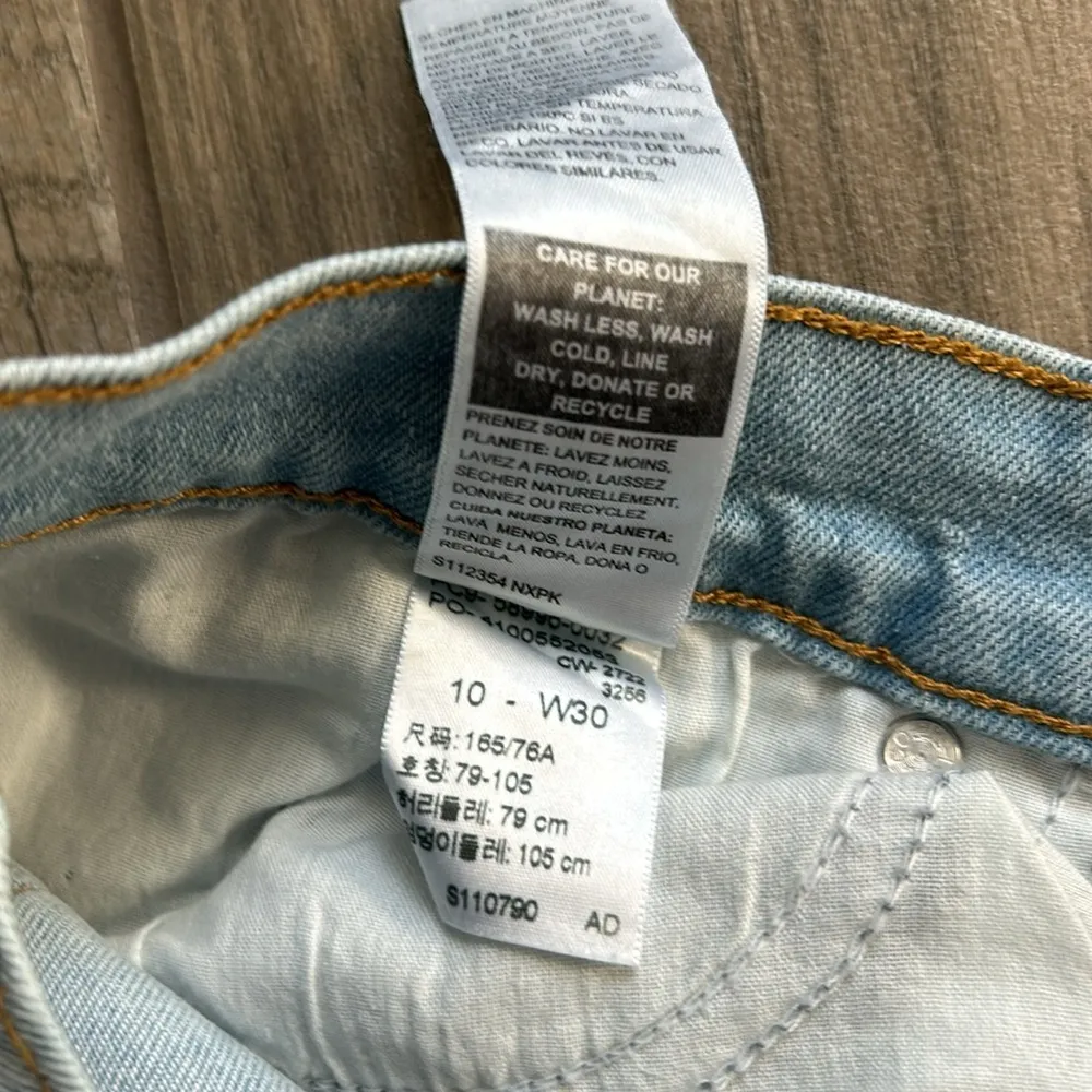 Levi Strauss signature gold stripe cuffed jeans hertitage boyfriend - Image 7