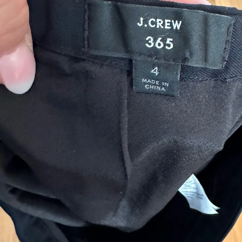 JCREW 365 ASYMMETRICAL BLACK PENCIL JAPANESE CUPRO SKIRT 4 - Image 4