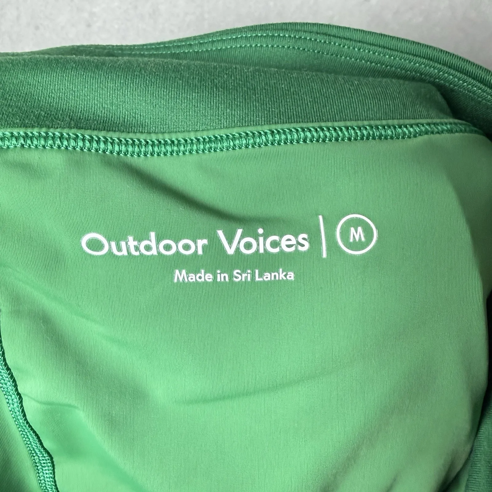 Outdoor Voices FreeForm 3" Skort Green Women's Size M RN101116 - Image 7