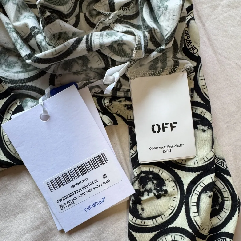 OFF-WHITE MOON SEC CROP TOP - Image 8