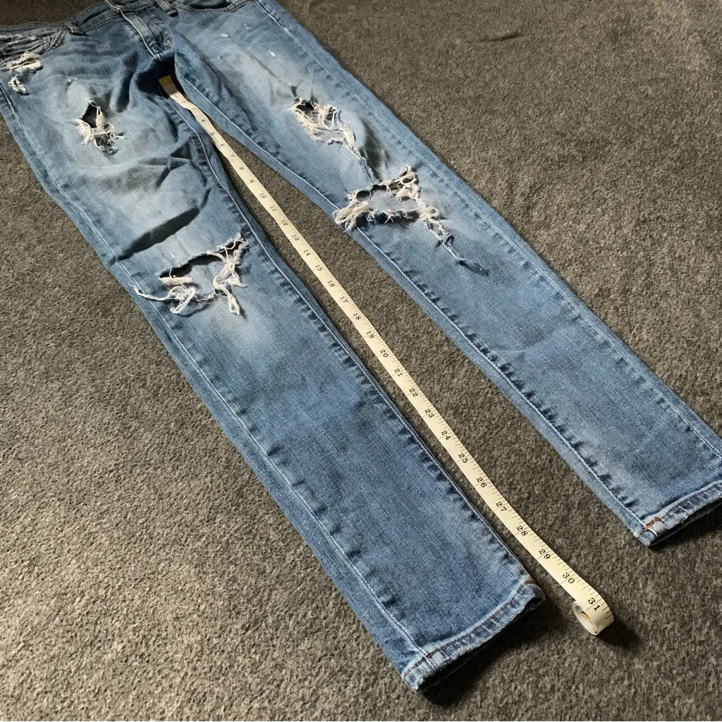 Denim & Supply Ralph Lauren Ripped Style Skinny Jeans - Image 7