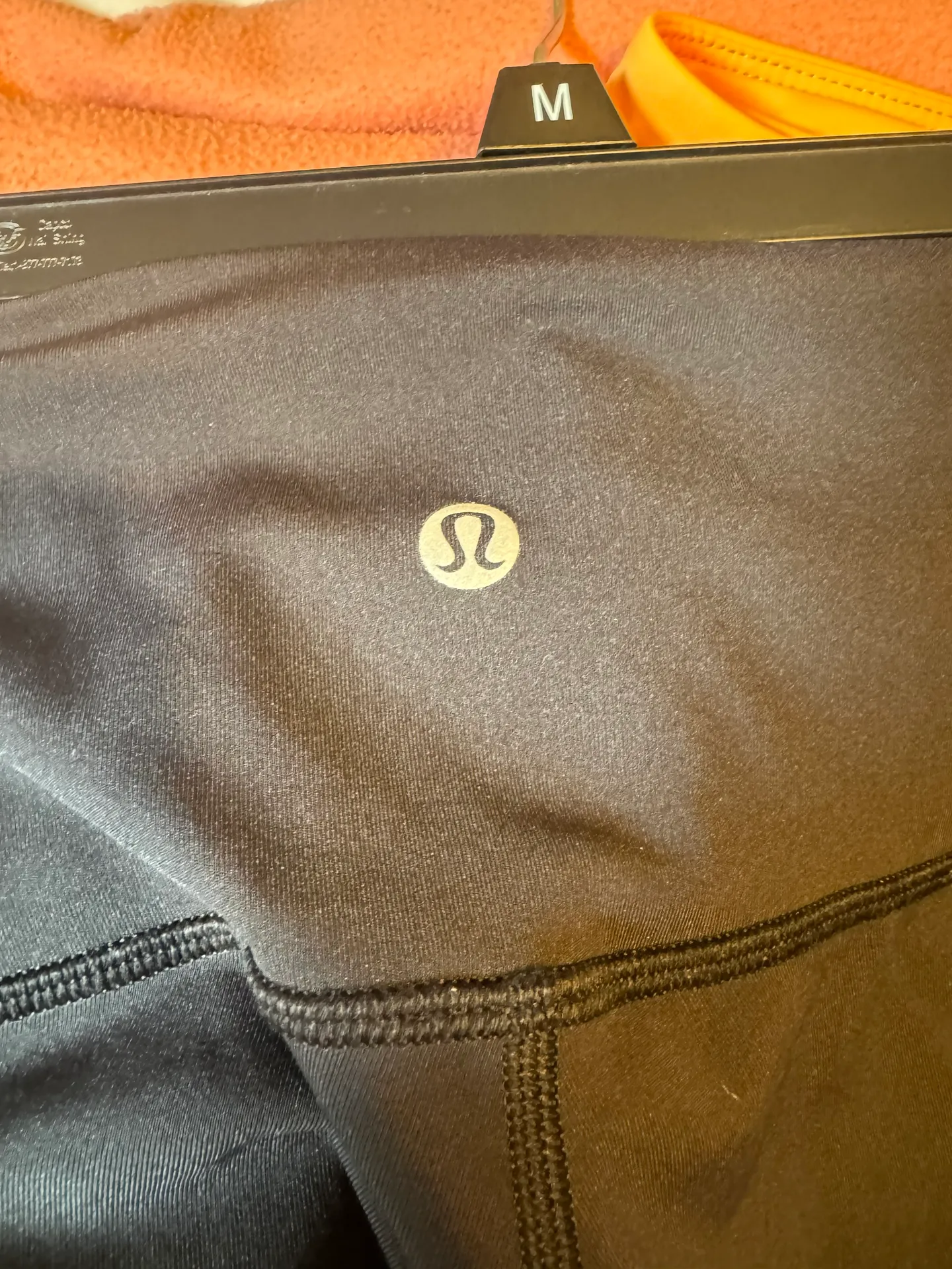 Black Wunder Under HR Tight Leggings High-Rise 28” - Image 3