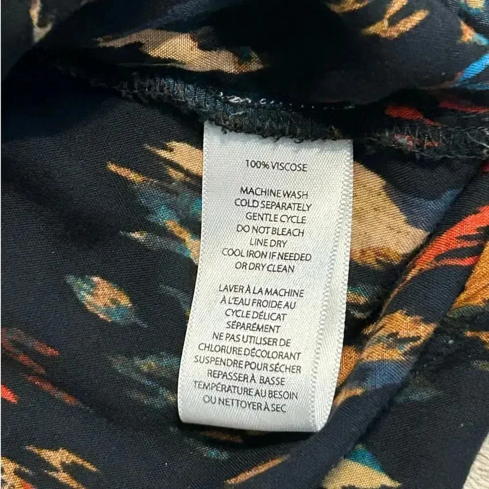 BeachLunchLounge Collection Top Size XL Boho Shirt Flowy Bohemian - Image 4