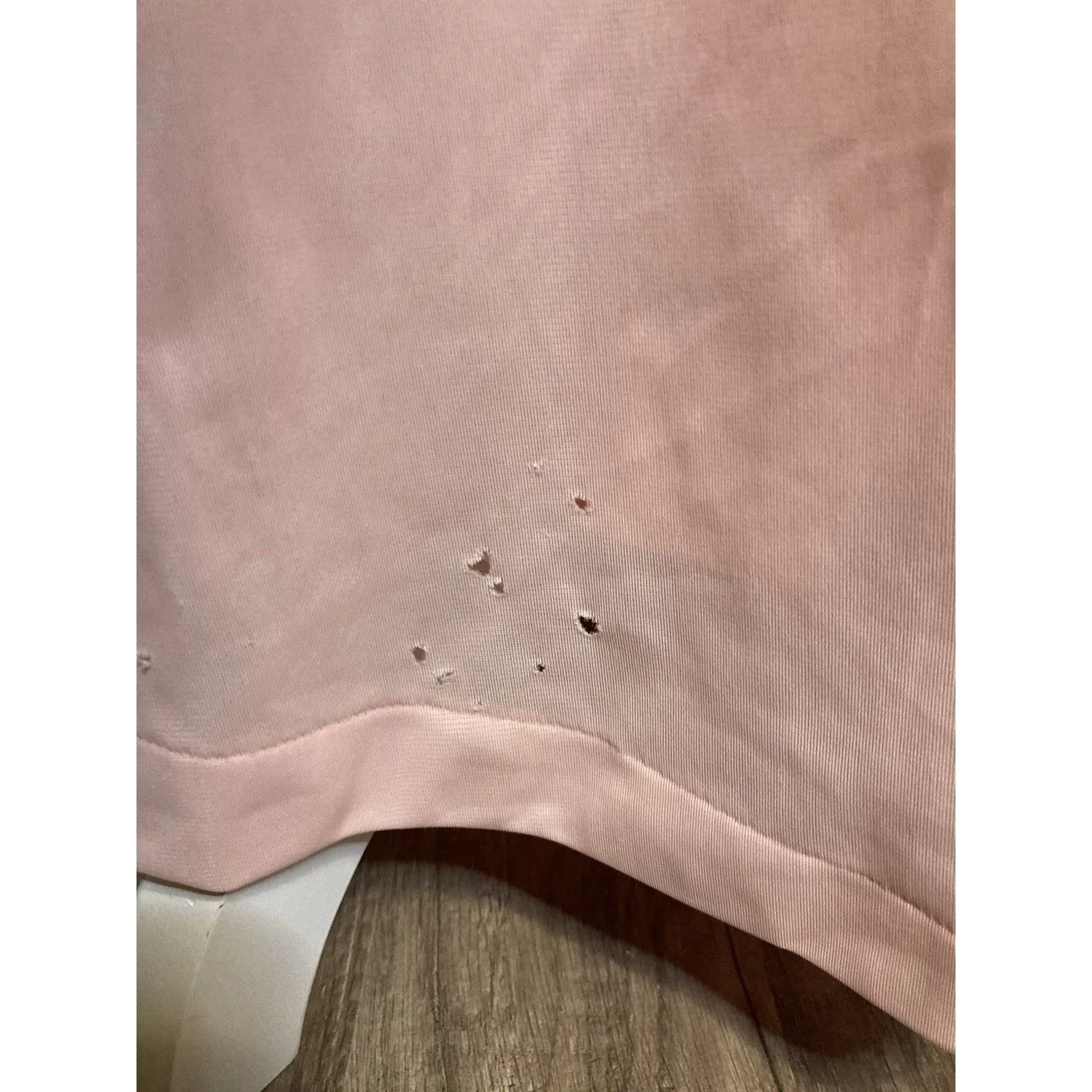 Vintage Vanity Fair M Peignoir Set Pink Women Nightgown Robe Nylon Lace Babydoll - Image 16