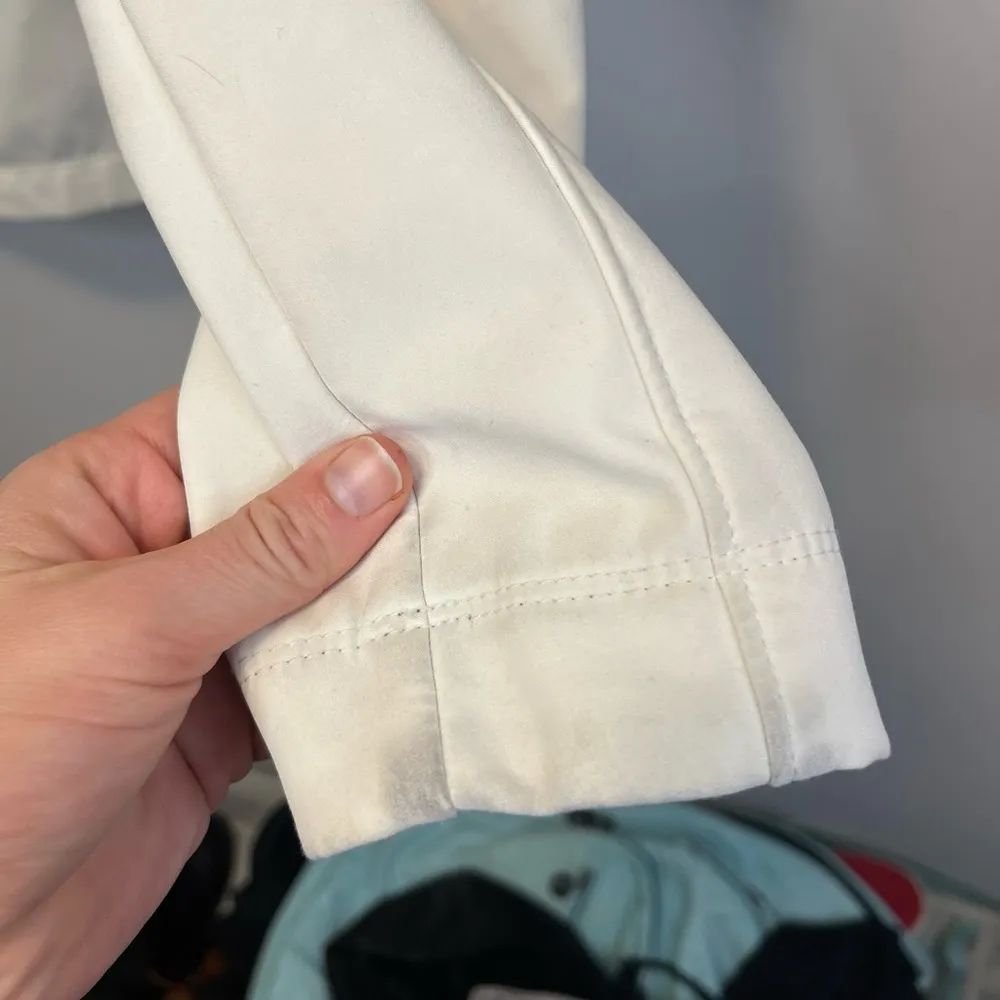 The North Face Apex Wind Resistant Jacket Off White Sz S - Image 14