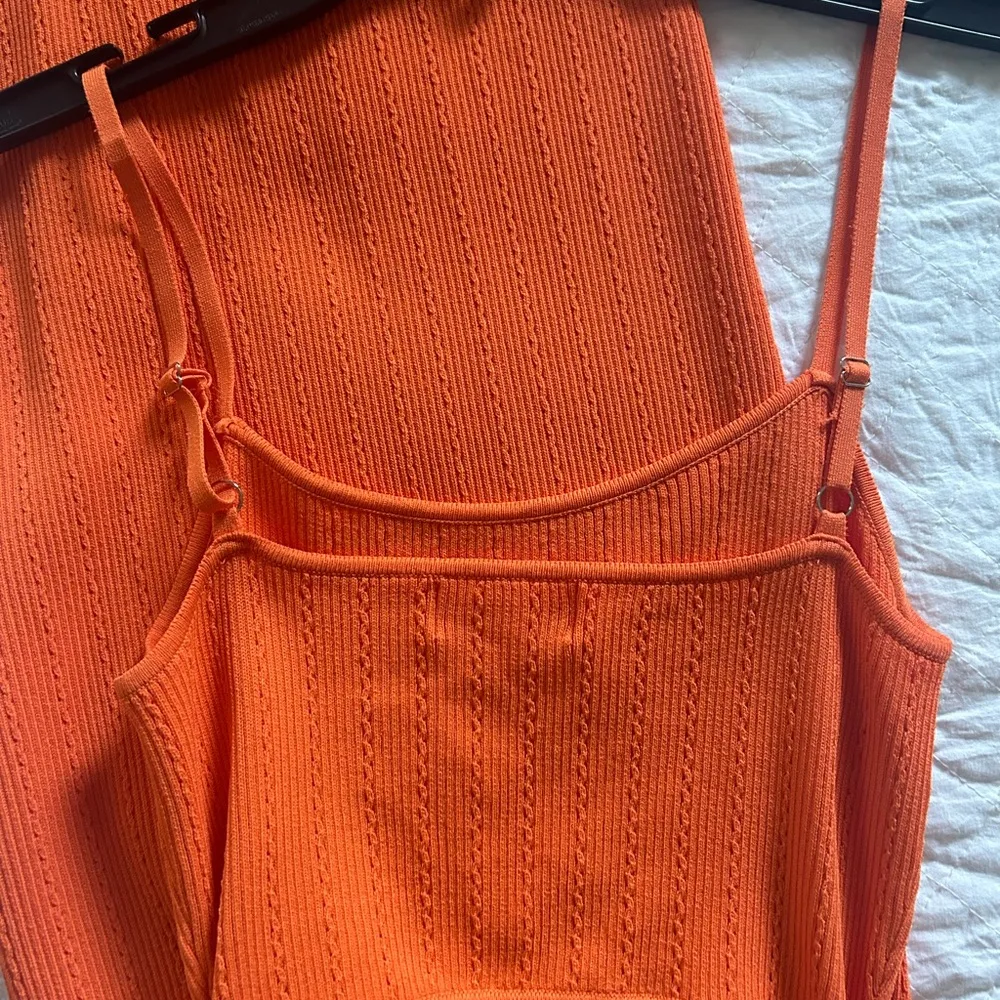 Mable Florida Oranges Midi Dress Orange - Image 8