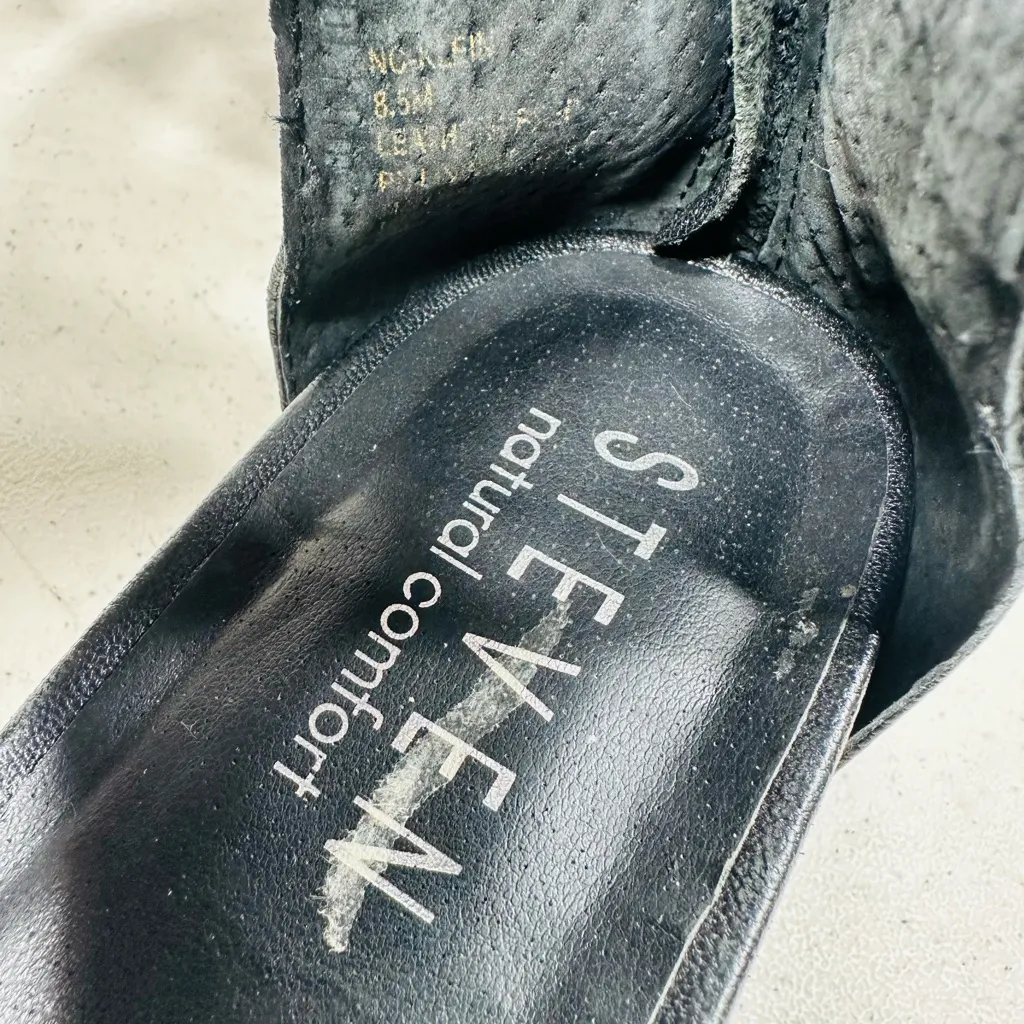 Steven Klein Leather Wedge Sandal size 8,5 - Image 7