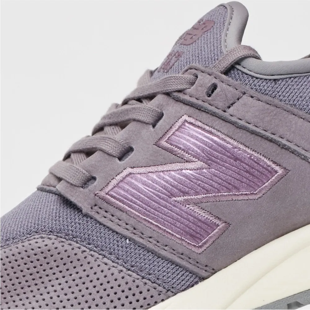 NEW BALANCE | Women's 247 Luxe Violet Sneakers - Image 4