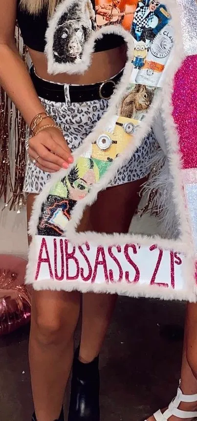 Olivaceous Leopard Denim Mini Skirt - Image 5