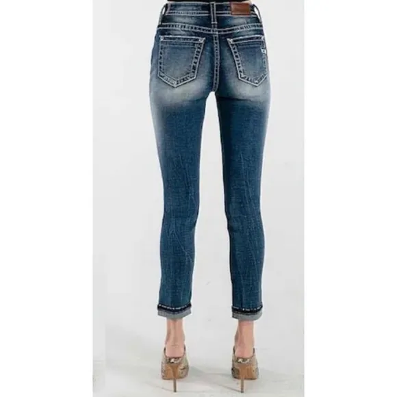 Miss‎ Me | Women’s Ankle Skinny Blue Denim Jeans - 26 - Image 2