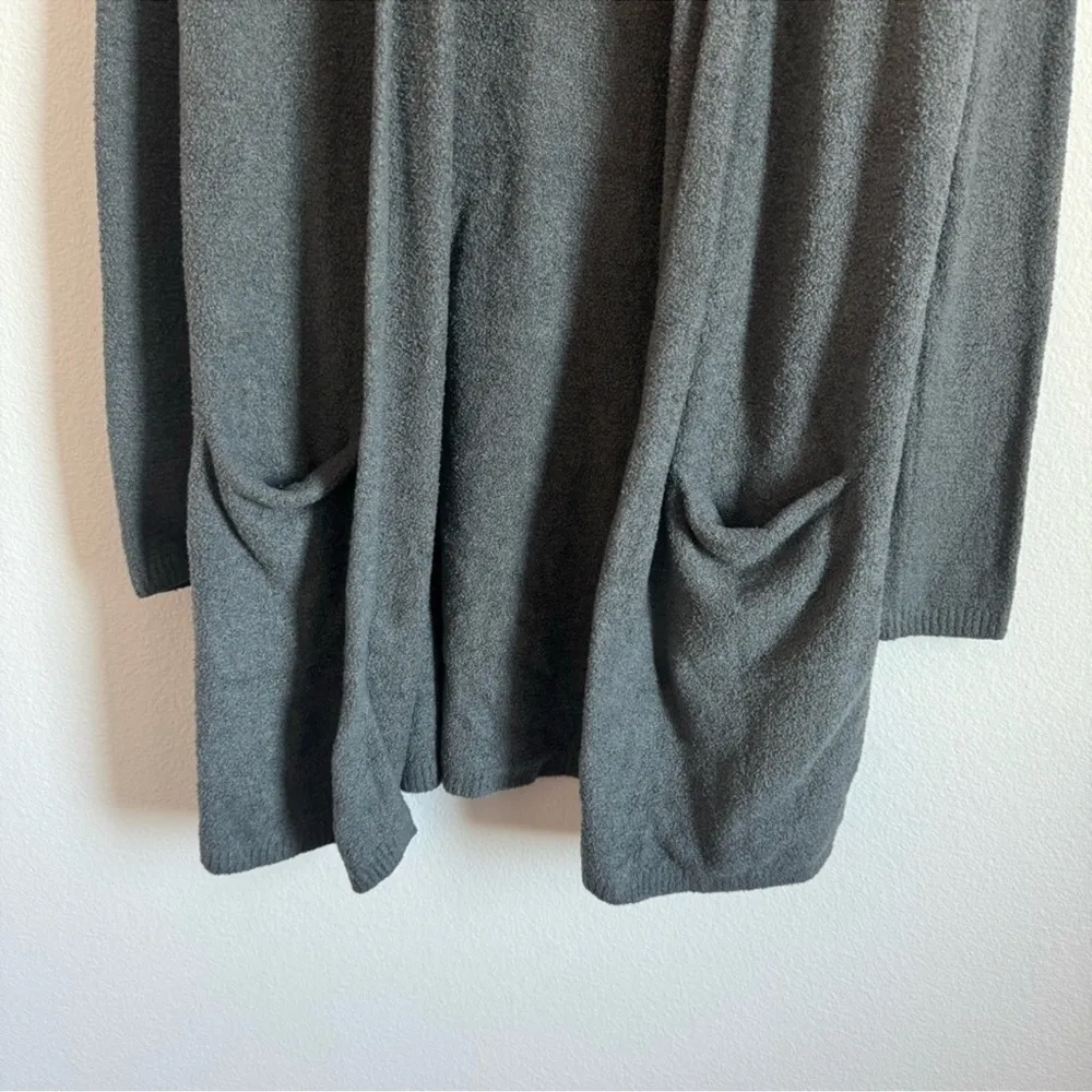 Barefoot Dreams 428 CozyChic Lite Essential Long Cardigan Shawl Collar Size:‎ XS - Image 5
