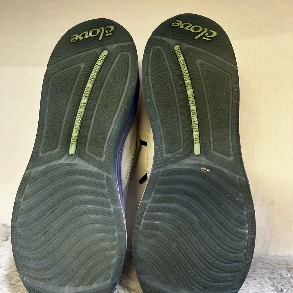 CLOVE Gray Matter Blue Waterpoof Leather Nurse Medical Sneaker Men 8.5 Women 10 - Image 5