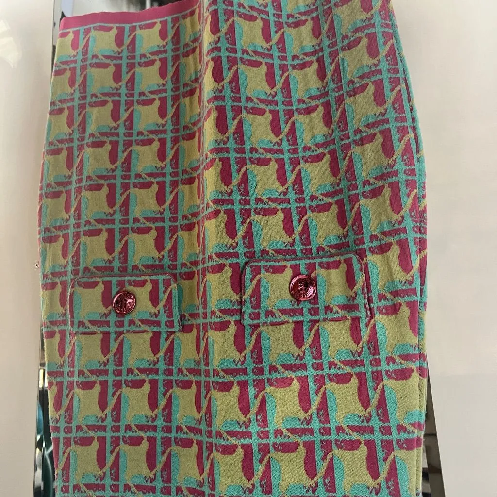 Moschino Boutique Patterned Knit Dress - Image 3