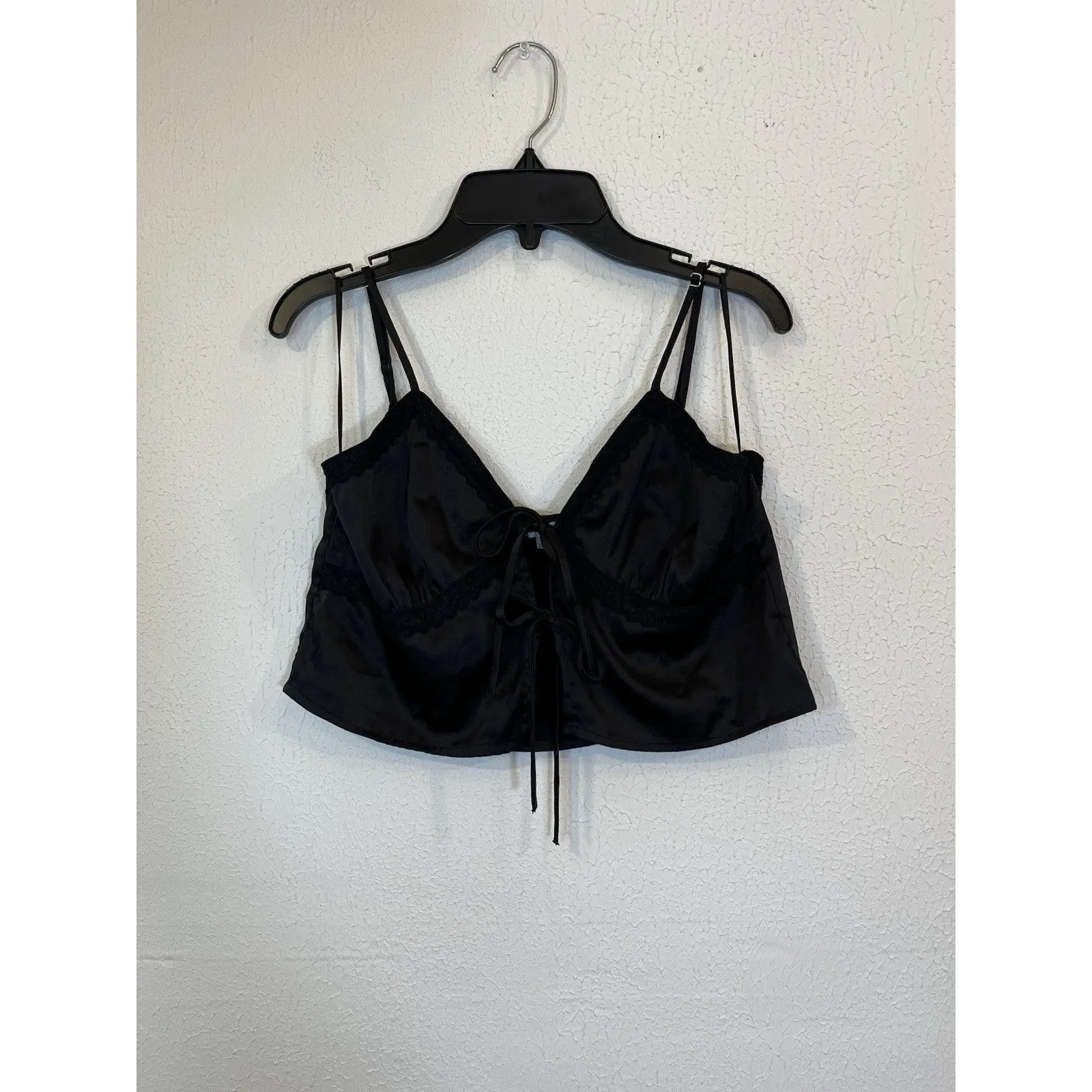 Love Tree Women’s Tank Top Large Adjustable Straps Black - Image 7