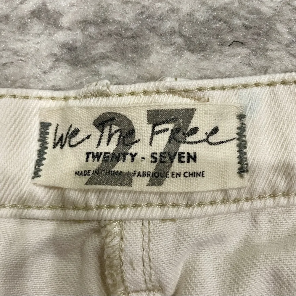 Free People Brea Cut Off Denim Skirt - Image 10