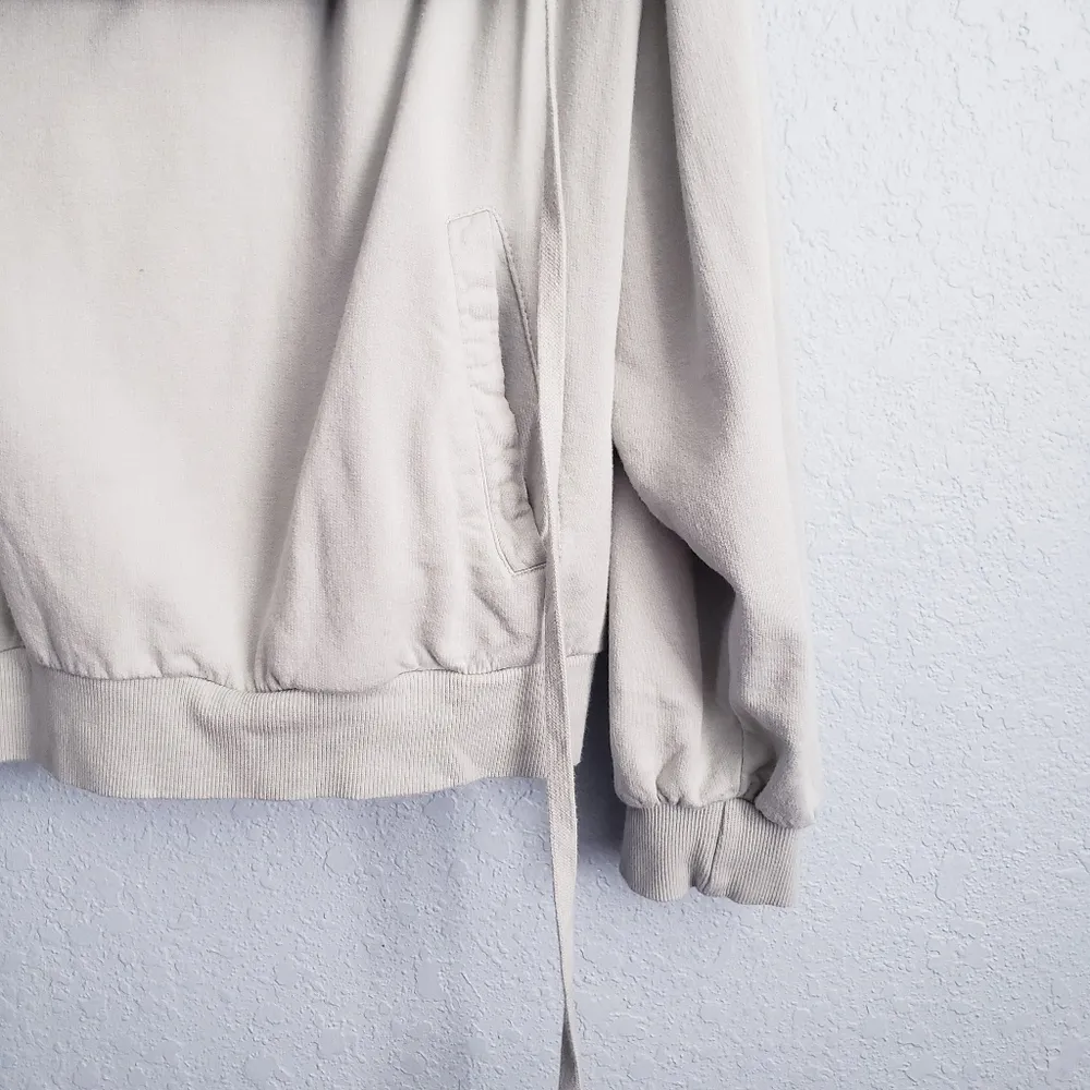 Young Fabulous and Broke Sage Green Oversized Cowl Neck Hoodie - Image 3