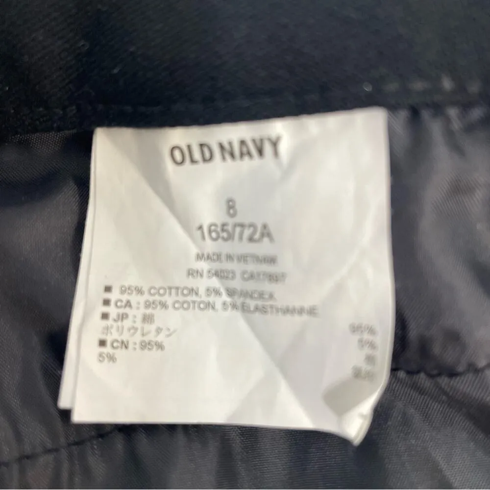 Old Navy The Diva Black Pants Size 8 - Image 6