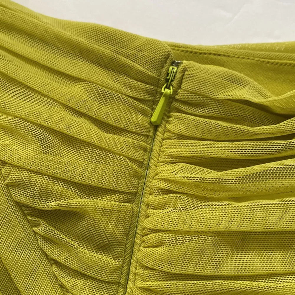 Tadashi Shoji ruched layered bodycon cocktail dress, size large - Image 8