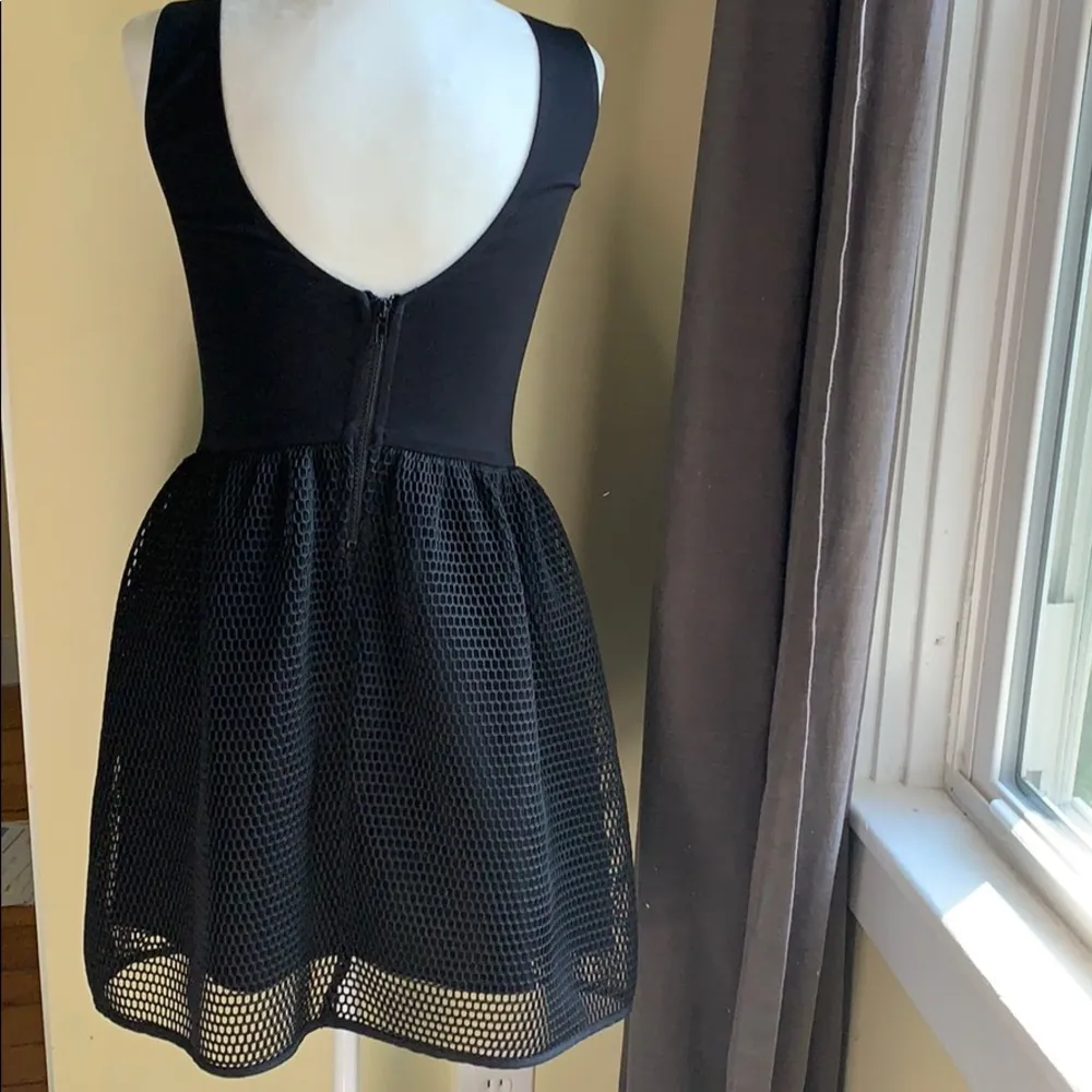 Little Black Dress Mesh Skirt Juniors Size Small - Image 4