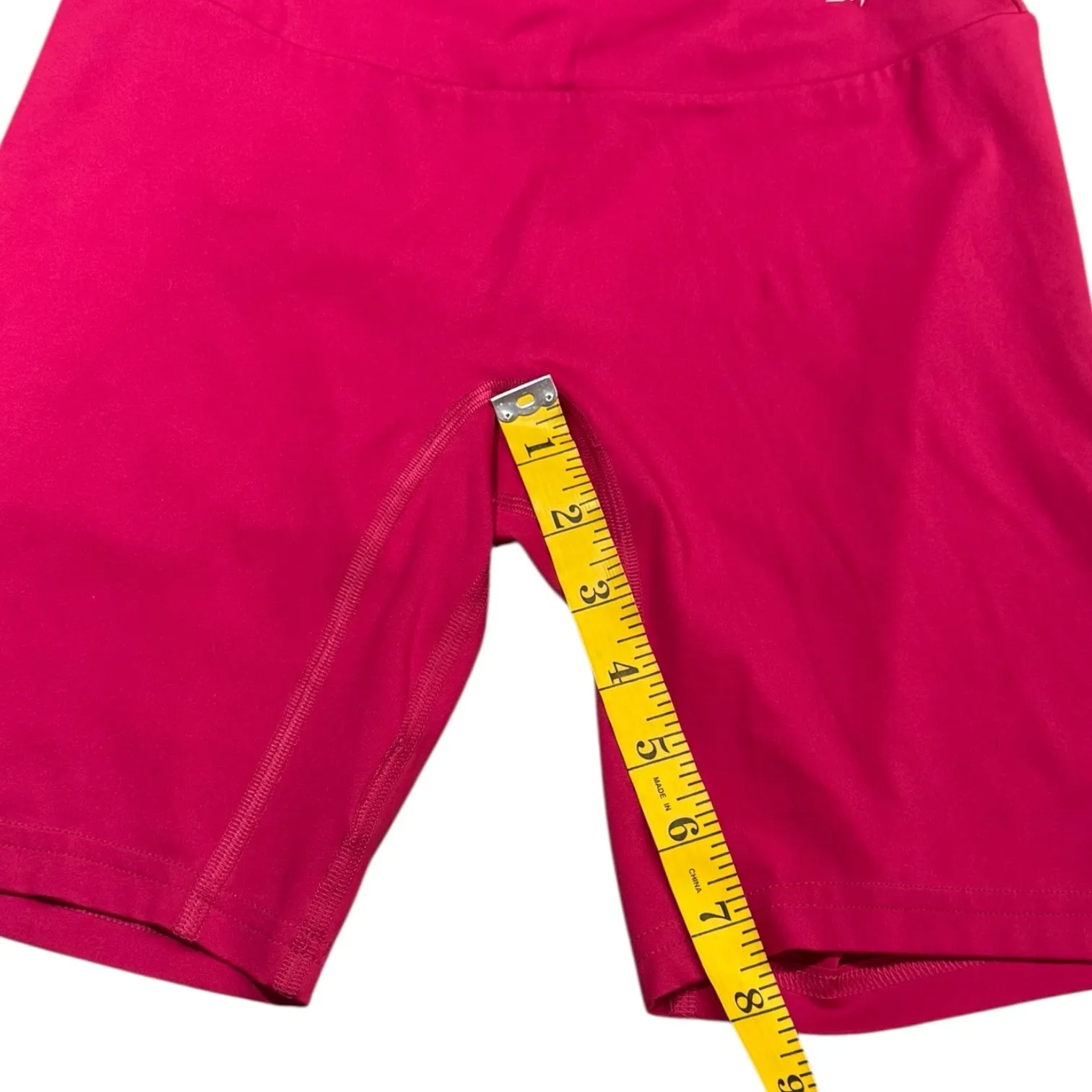 Gymshark Hot Pink Sweat Seamless Training Biker Shorts Womens Size S Gym Workout - Image 5