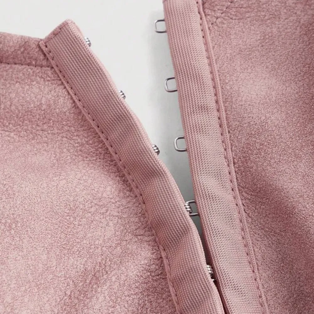 Pink Bandeau with Sweetheart Neckline and Structured Fit​​ - Image 4