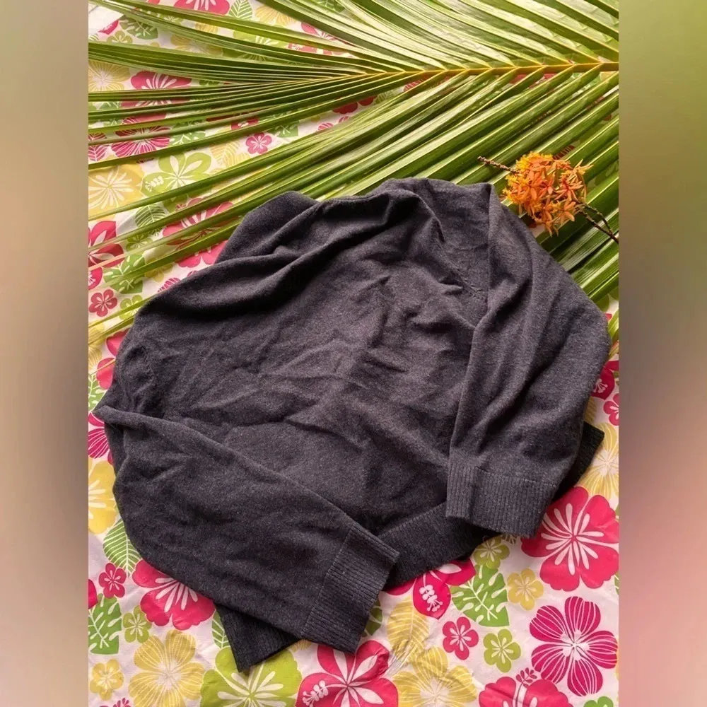 Women’s Calvin Klein Crop Cardigan Sweater - Image 2