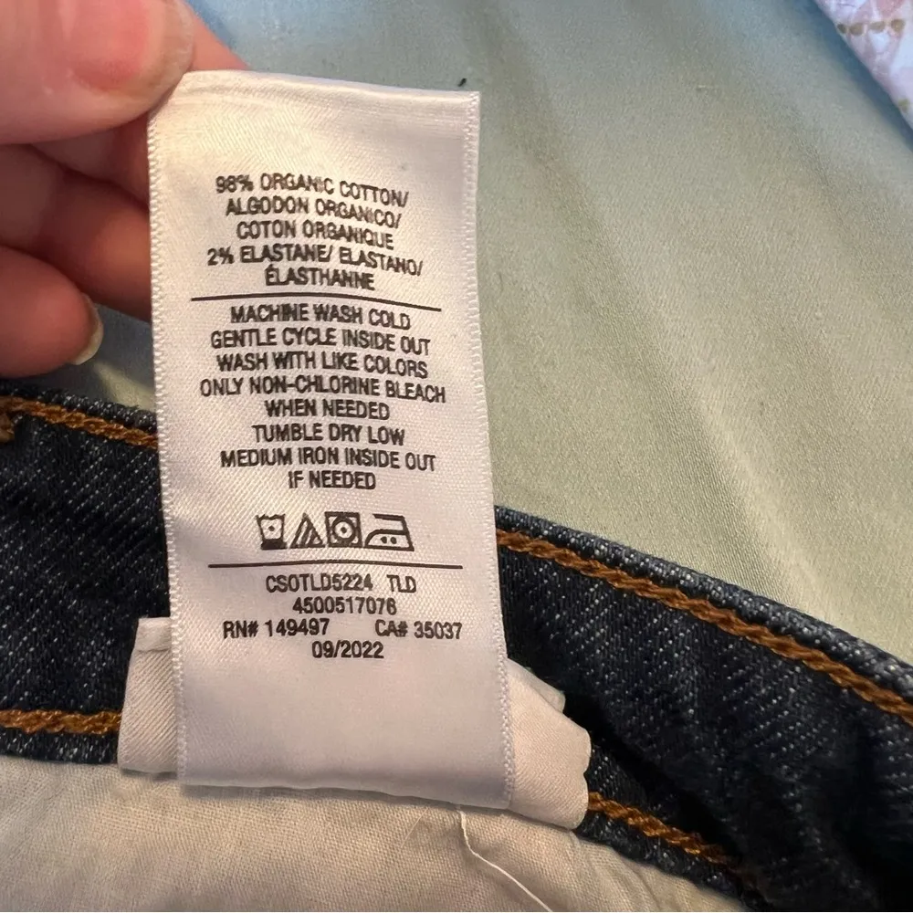 Joe’s Jeans The Lara Mid Rise Cigarette Ankle Jean Dark Wash 26 - Image 13