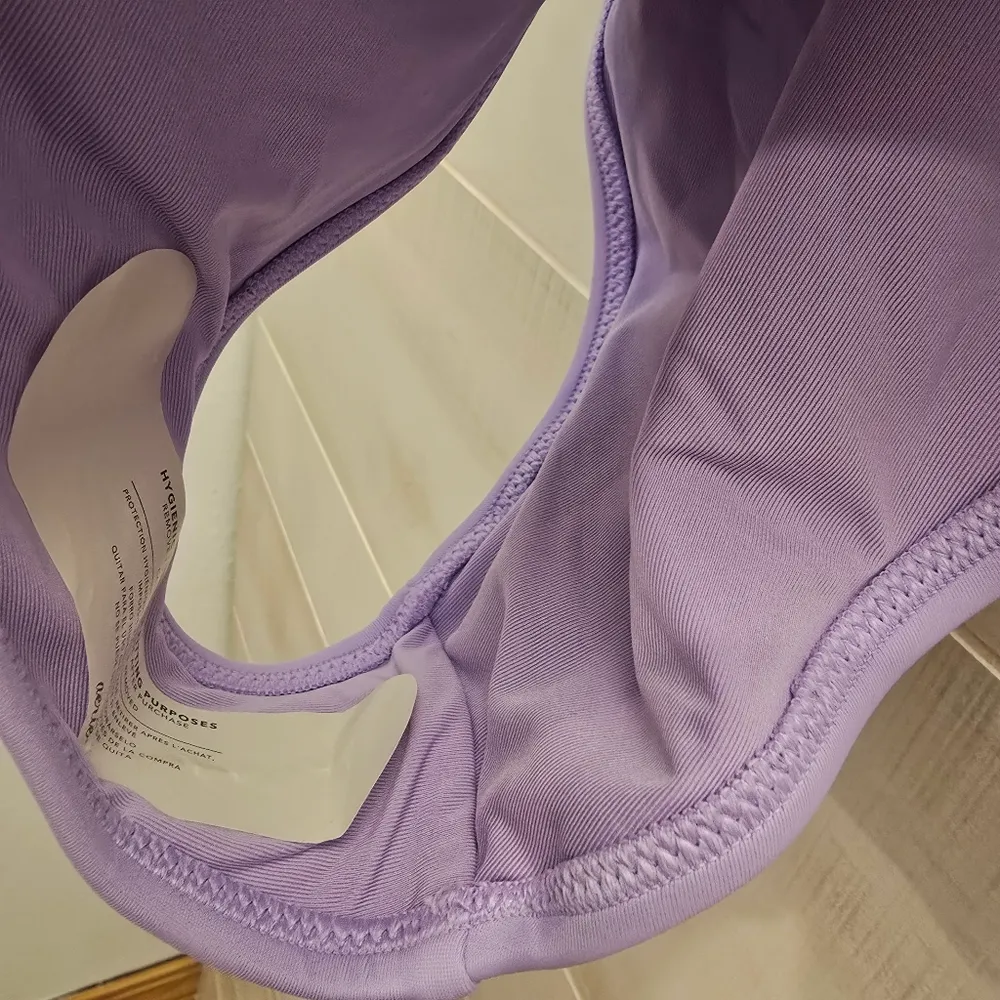 {XS} NWT Aerie MTV Birthday Scoop Cheekiest One Piece Swimsuit In Purple Wash - Image 8