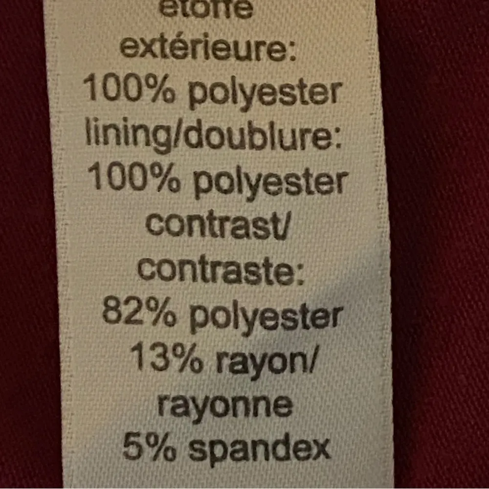 MAURICES burgundy, stretchy tank top with 3D rosettes on the front. Size XL. EUC - Image 8