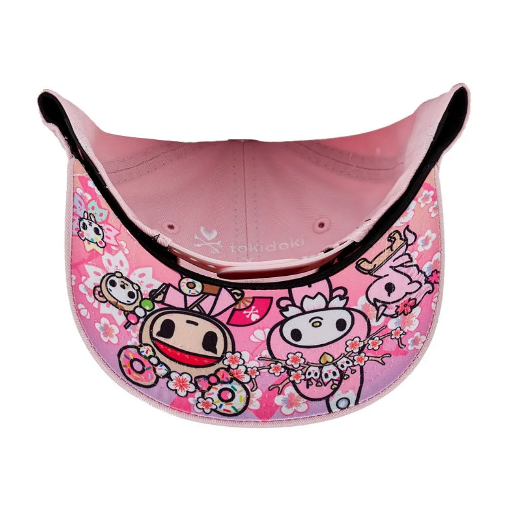 NWT New Era tokidoki x Hello Kitty and Friends My Cherry Melody Snapback Hat Cap Pink - Image 2