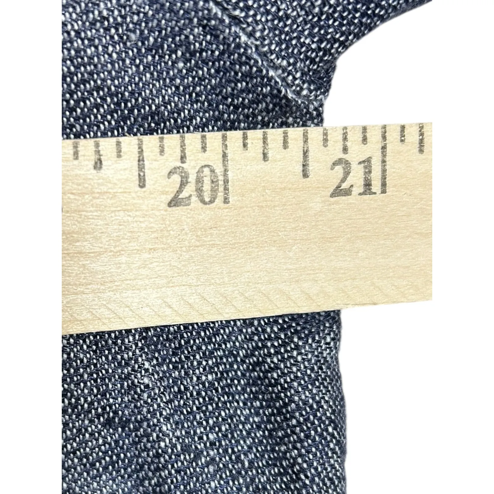 FLAX Linen Blue Gray Button Down Jacket Coat Pockets Women's Small Shacket‎ - Image 8