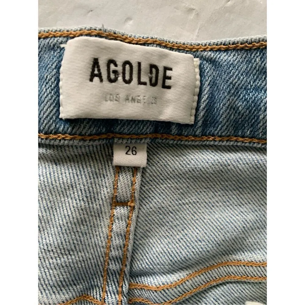 AGOLDE pinch waist jeans women's size 26 A165C-1256 - Image 3