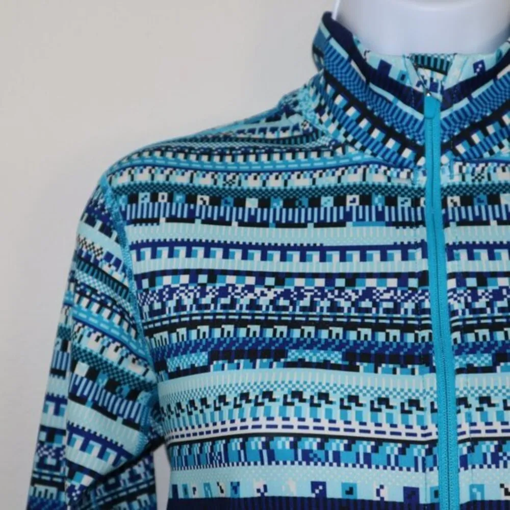 Nike Women's Nike Dri Fit Half Zip‎ aztec Pullover size S - Image 7