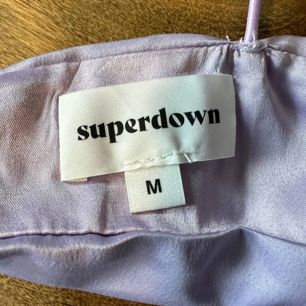 Rosie Cami Cut Out Mini Dress Size MEDIUM Bodycon Lavender Ruched Club - Image 7