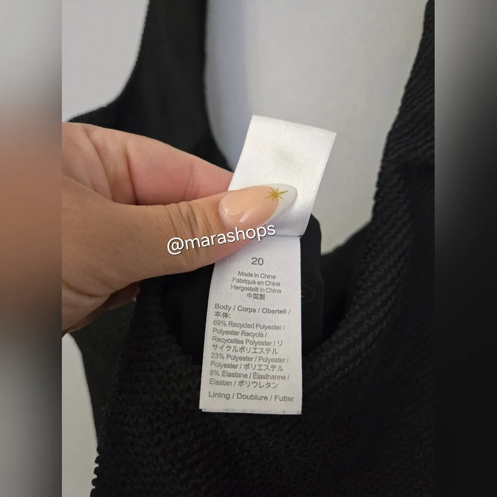 J.Crew Textured Scoopneck One Piece Swimsuit - Image 7