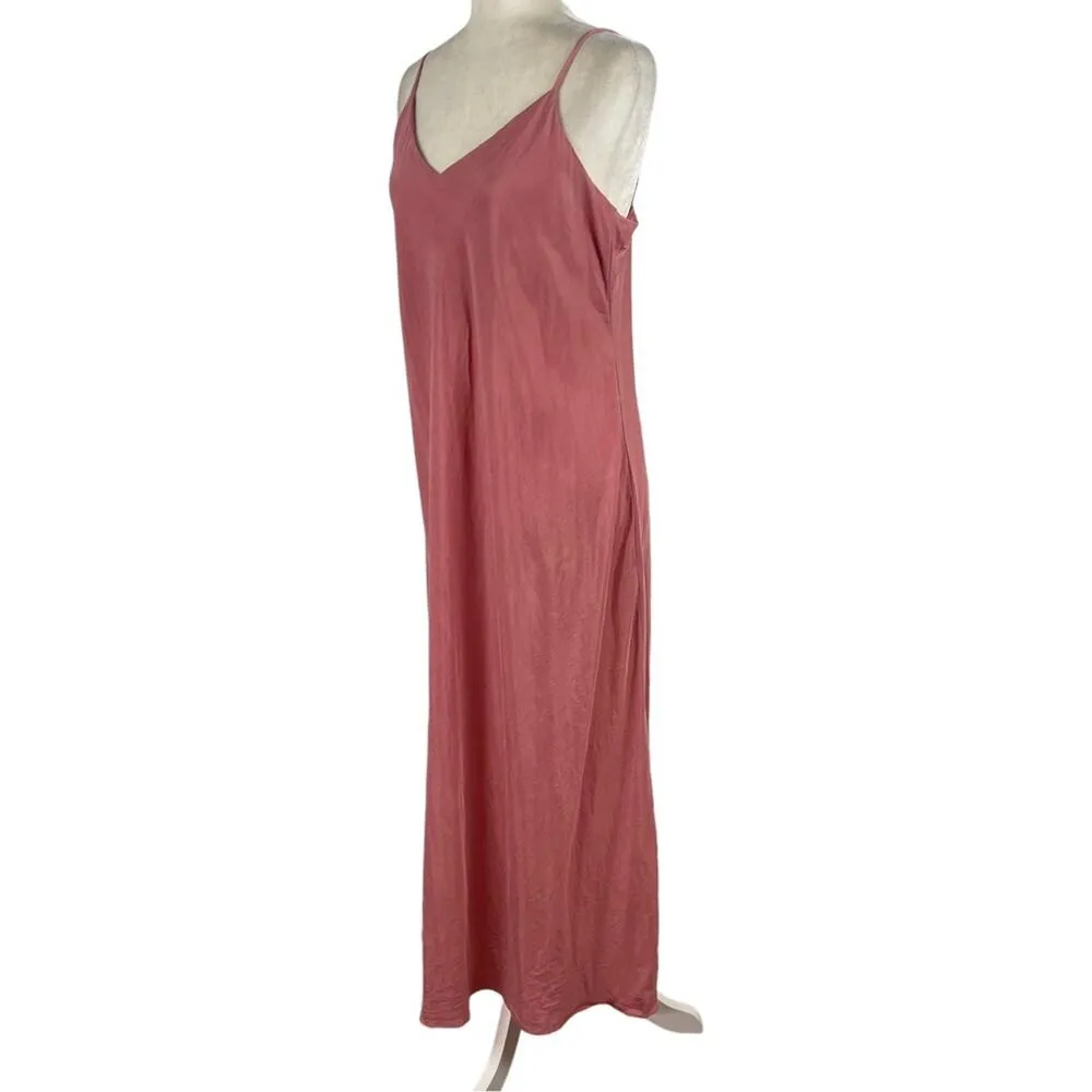 Hatch Ricky Maternity Slip Dress Size 2 in Pink - Image 7