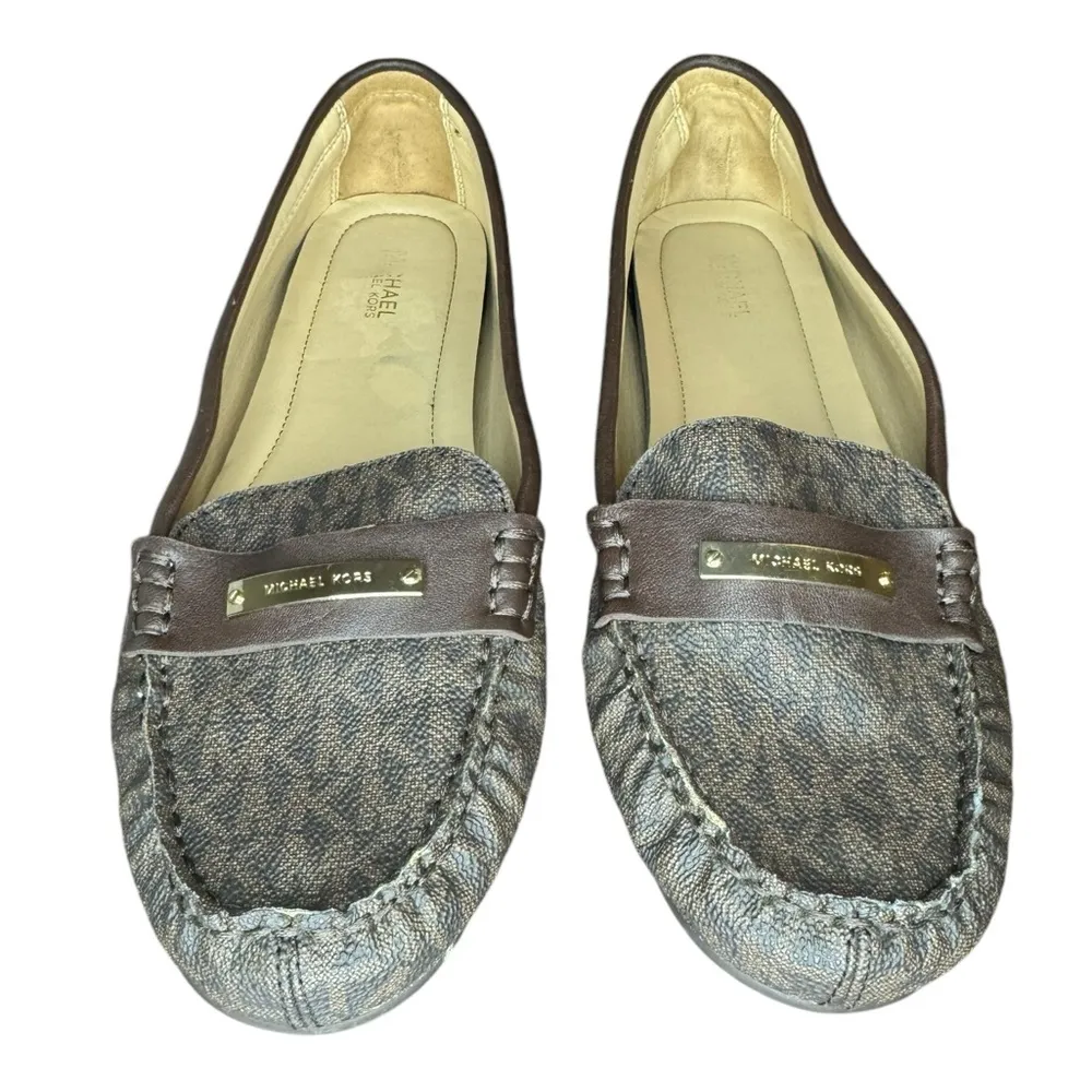 Michael Kors Everett Loafer Size 10 Brown - Image 3