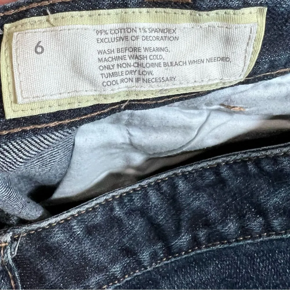 Ann Taylor  slim bootcut jeans size 6 - Image 5