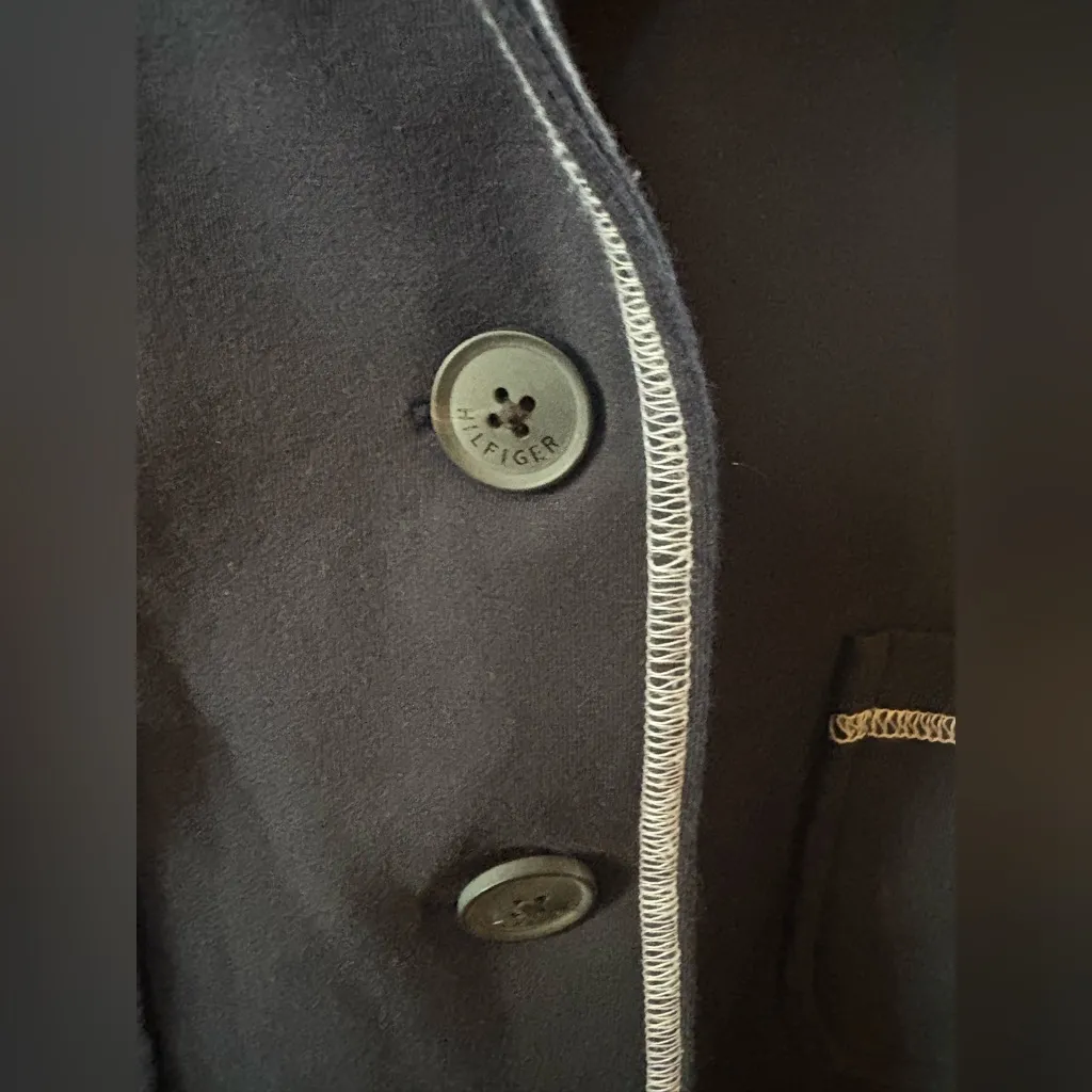 Tommy Hilfiger  Pic Stitched Two-Button Jacket - Image 4