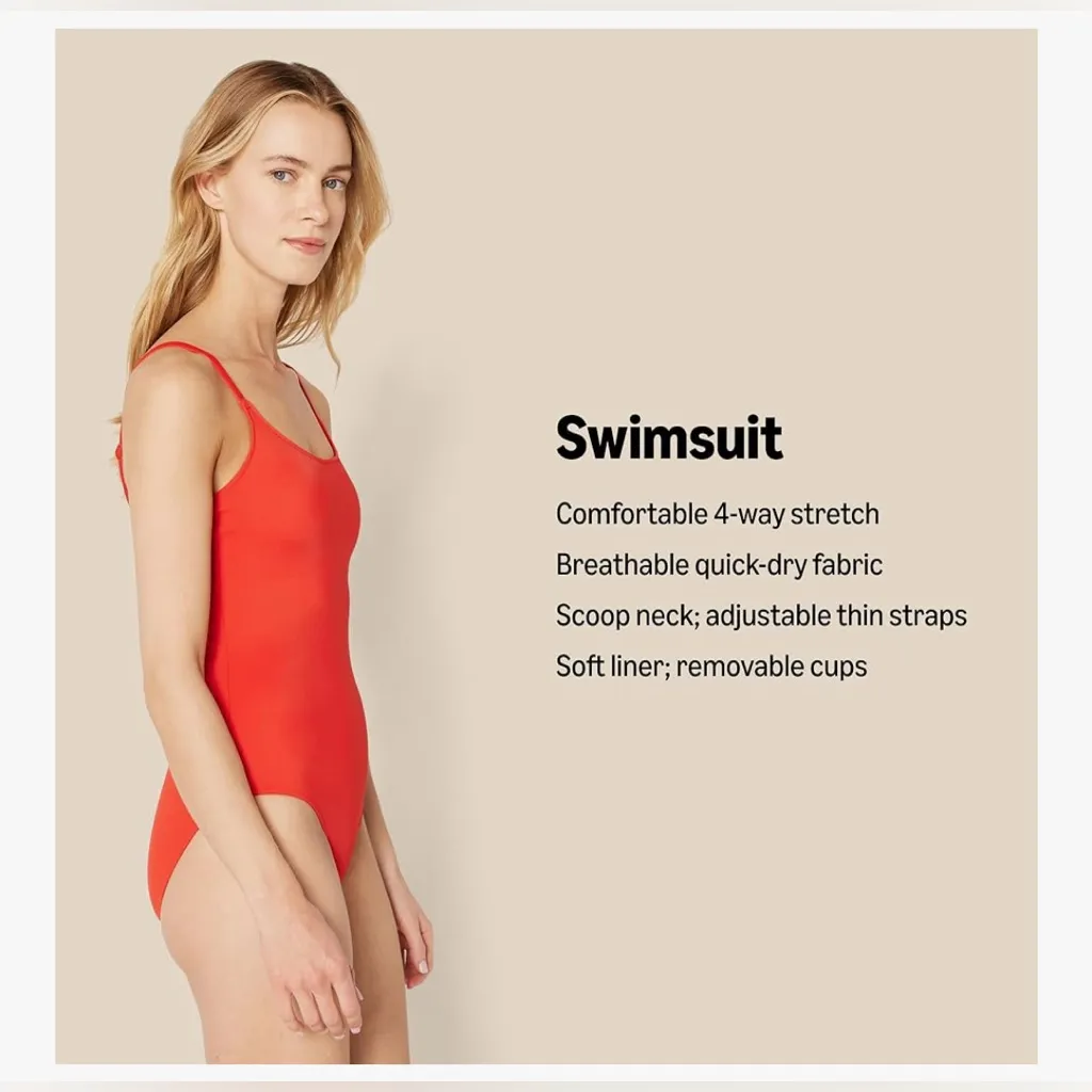 NEW Orange Amazon Essentials Basic One - Image 2