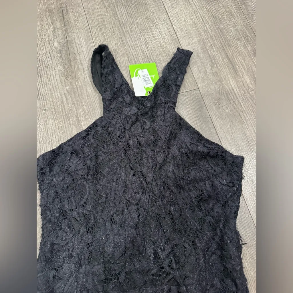 Sam Edelman Black Lace Midi Dress - Image 4