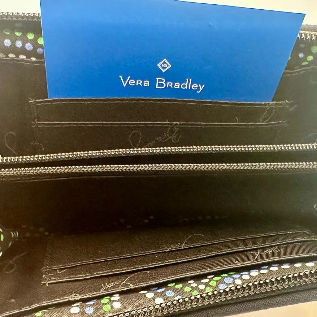 Vera Bradley Multicolor Paisley Wristlet - Image 3