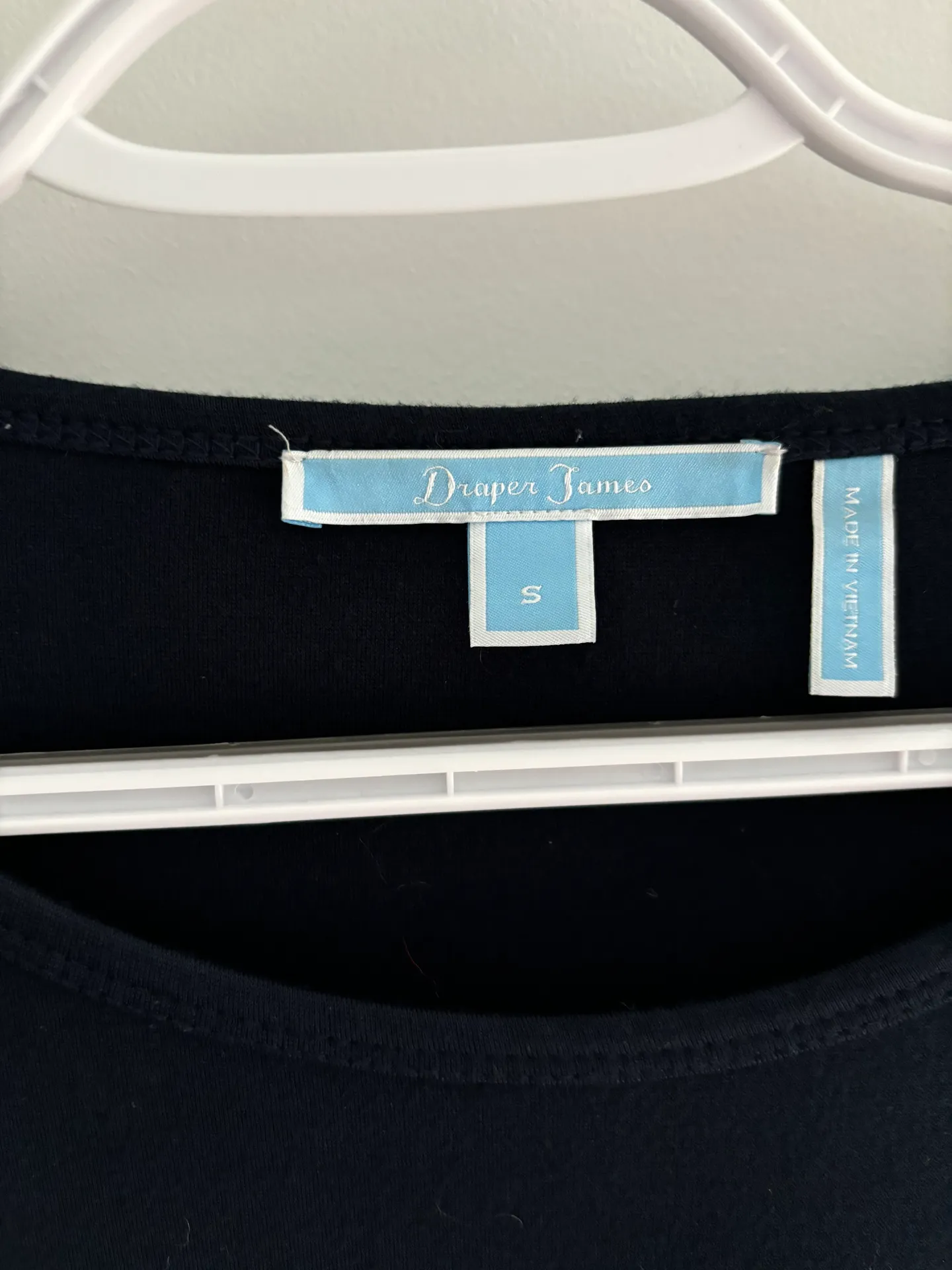 Solid Navy Knit Dress - Image 3