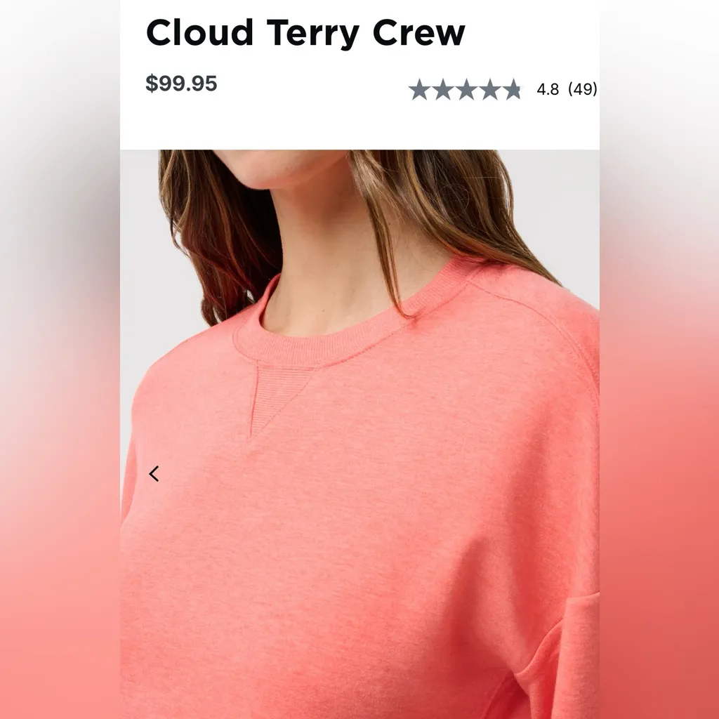 TRAVIS MATHEW Cloud Terry Crew Sweatshirt - Image 3