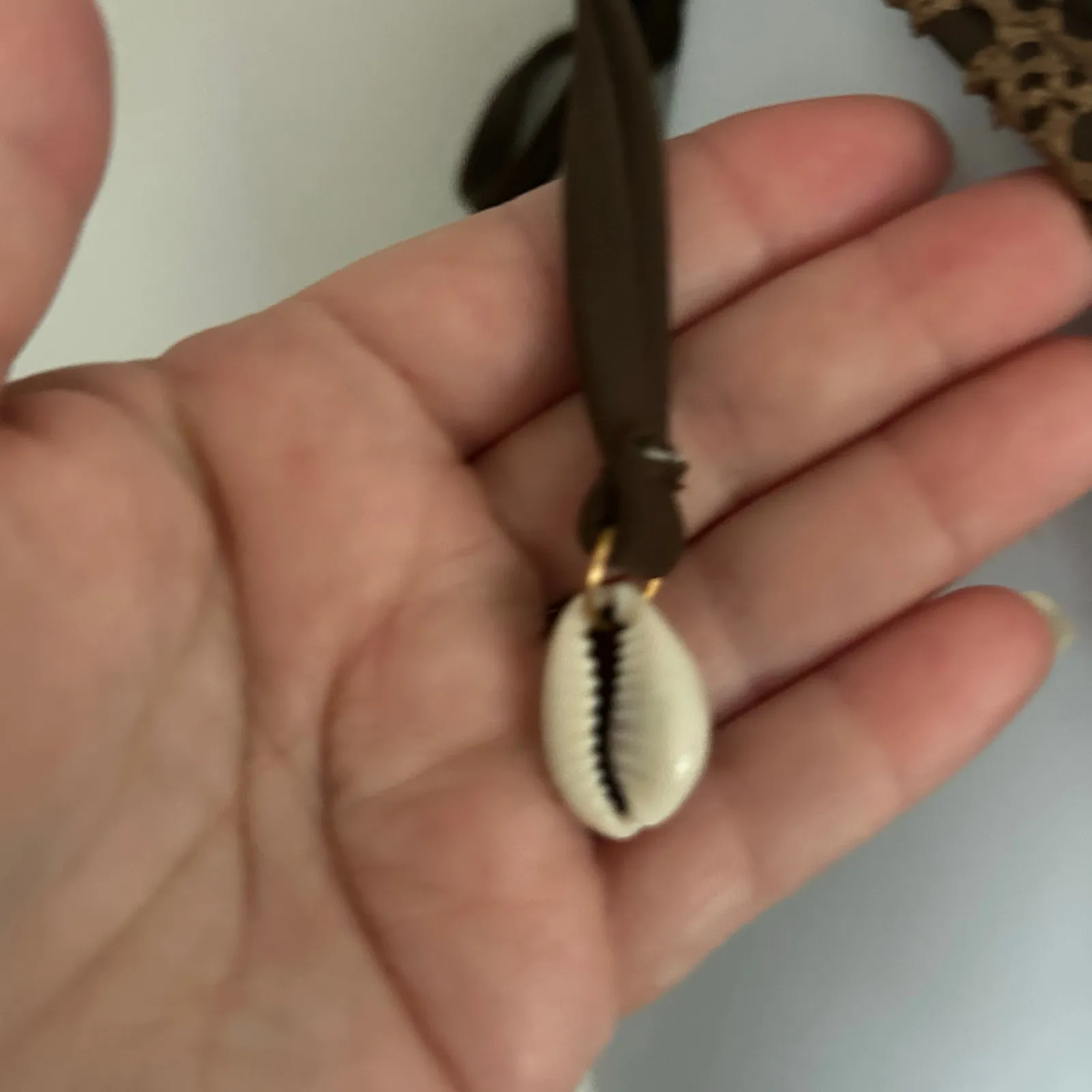 Zaful Two-Piece Crochet Triangle Padded Shell Detail String Bikini M Medium New - Image 6