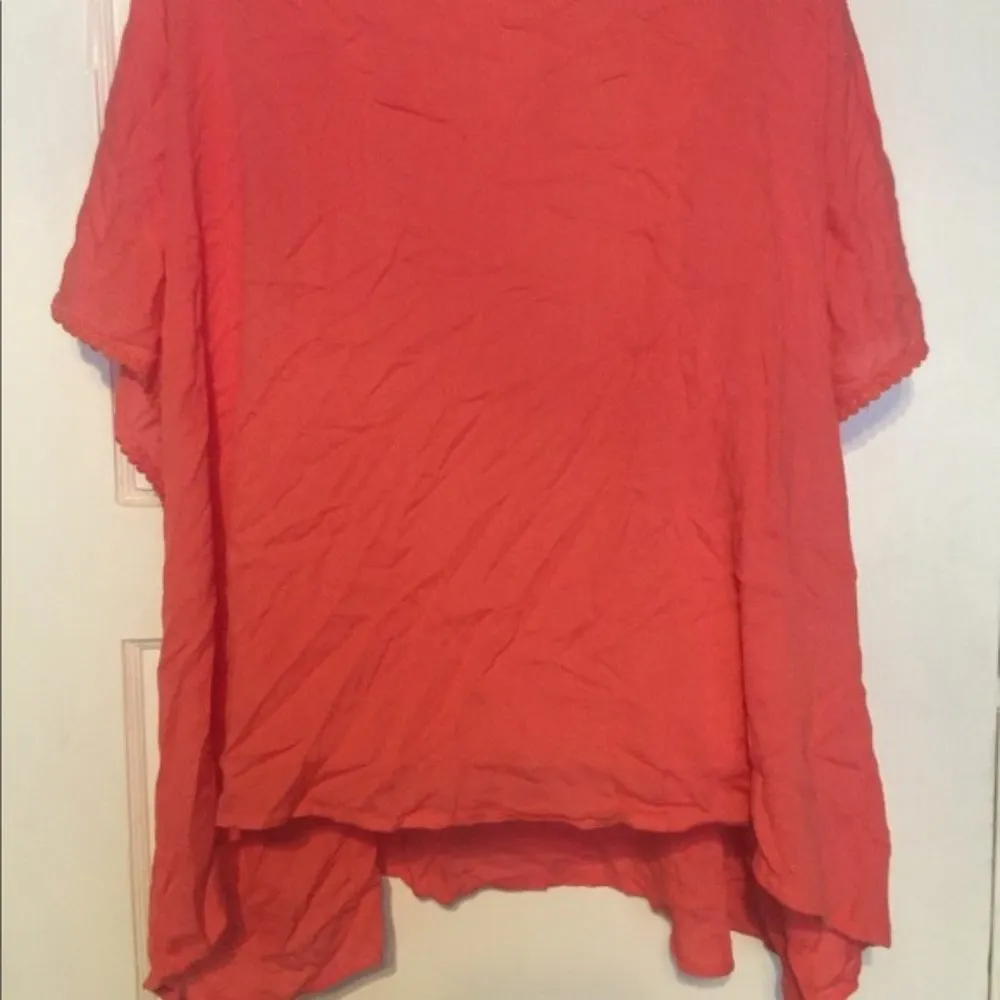 Forgotten Grace Top Crochet Detail Plus Size - Image 4