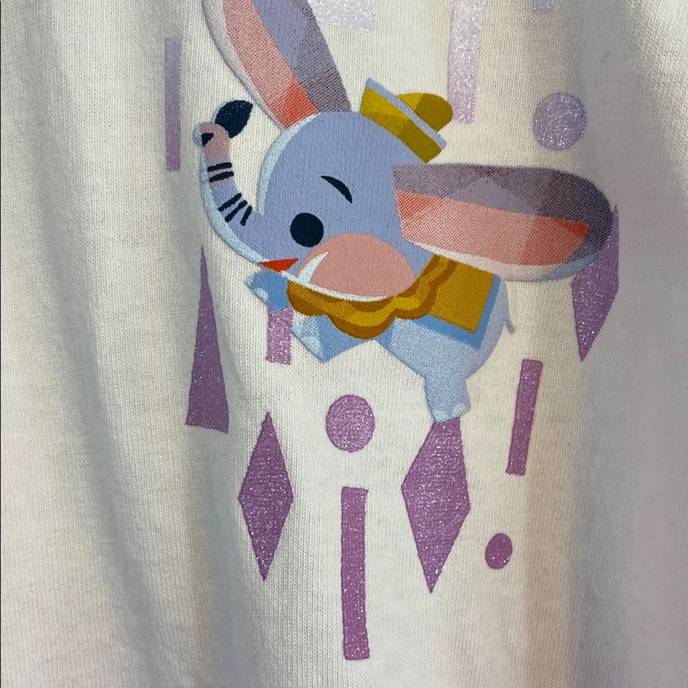 Disney women’s XL Pink and Purple spirit jersey ombré NWT - Image 2