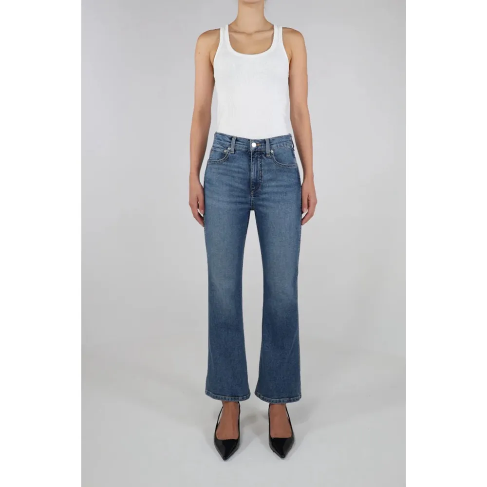 NEW Anthropologie Etica Denim ANYA HIGH RISE MODERN FLARE
NORTHPORT Sz 26 NWT Blue - Image 2